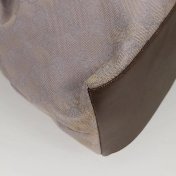 GUCCI GG Canvas Hand Bag Purple Gold 92708 - Picture 8 of 15